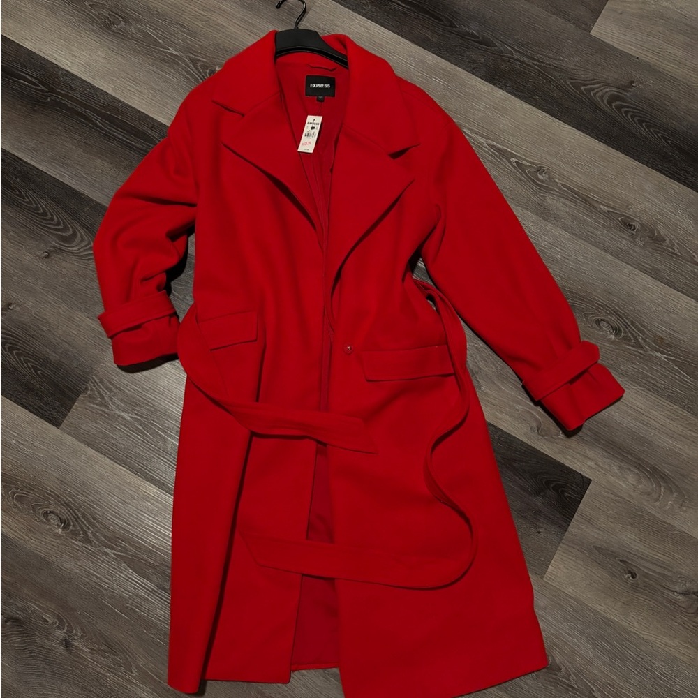 EXPRESS Vibrant Red Jacket